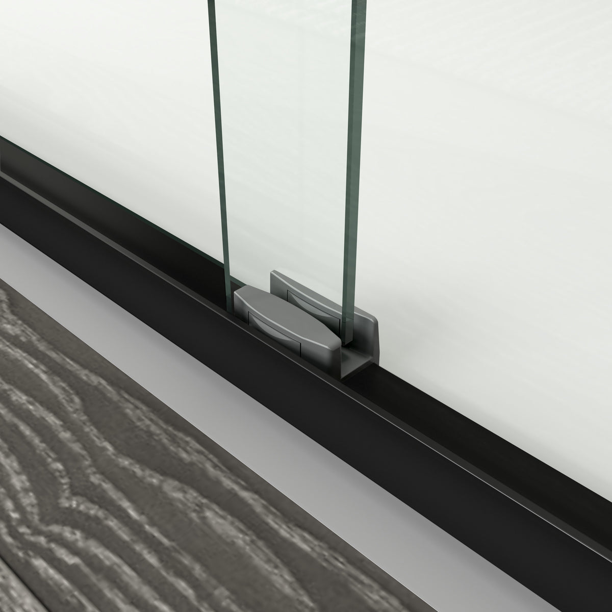 44" - 48" W x 72" H Semi-Frameless Double Sliding Shower Door, D03-48