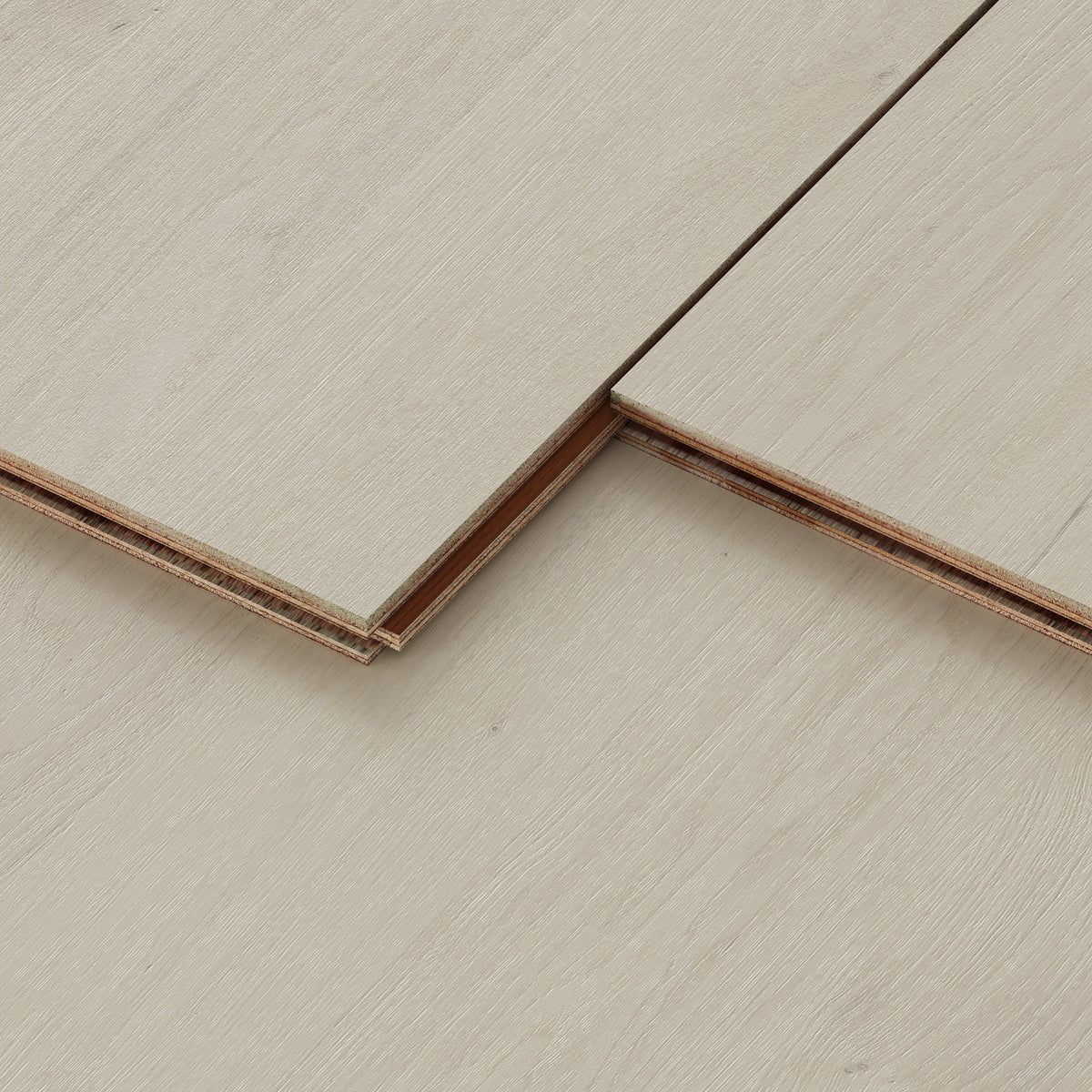 9/16" T x 7-1/2" W Multilayer Engineered Flooring T&G (19.63 Sq. Ft.), Pearl F01-PR
