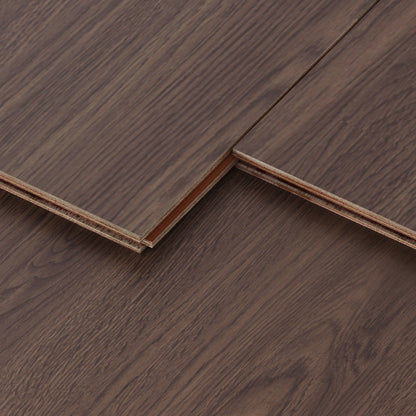 9/16" T x 7-1/2" W Multilayer Engineered Flooring T&G (19.63 Sq. Ft.), Amber Walnut F01-AW