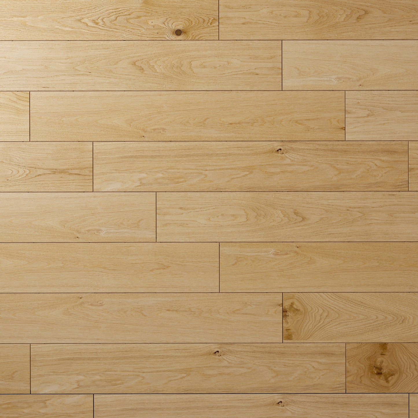 9/16" T x 7-1/2" W Multilayer Engineered Flooring T&G (19.63 Sq. Ft.), Nature Oak F01-NO