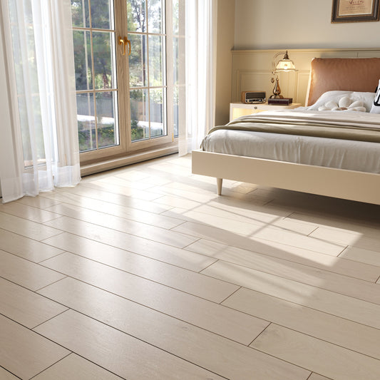 9/16" T x 7-1/2" W Multilayer Engineered Flooring T&G (19.63 Sq. Ft.), Pearl F01-PR