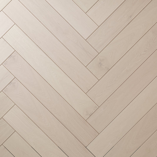 9/16" T x 7-1/2" W Multilayer Engineered Flooring T&G (19.63 Sq. Ft.), Pearl F01-PR